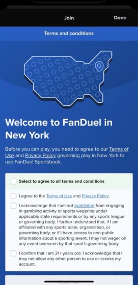 Fanduel login