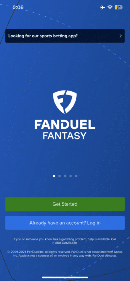 Fanduel fantasy promo code