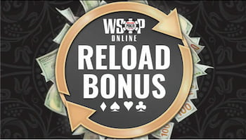 WSOP online reload bonus promo