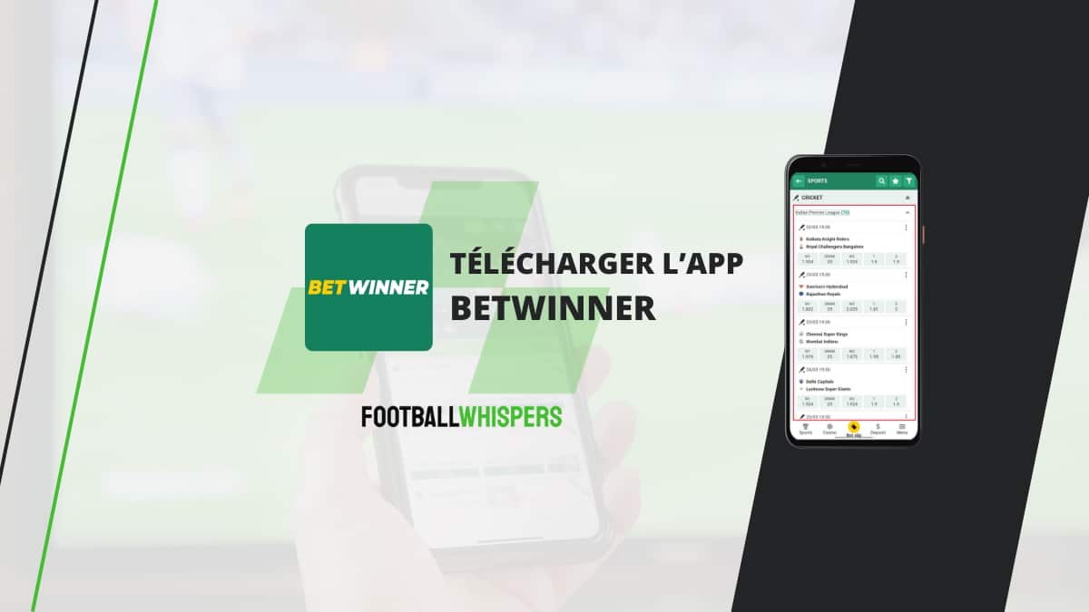 Betwinner APK : comment t&eacute;l&eacute;charger l'application en Avril 2026 ?