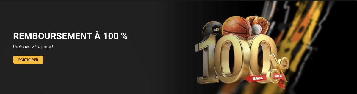 Un bonus de Melbet qui vous permet d'&ecirc;tre rembours&eacute; &agrave; 100 % en cas d'&eacute;chec partiel 