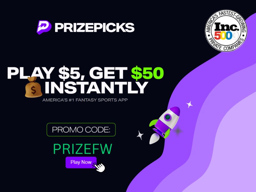 PrizePicks Promo Code PRIZEFW for March 2026: Bet $5, Get $50