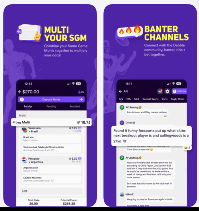 dabble-app-banter-channels