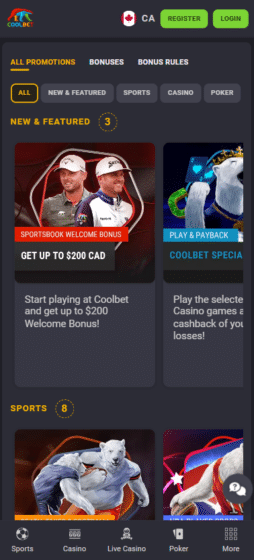 Coolbet best sportsbooks canada