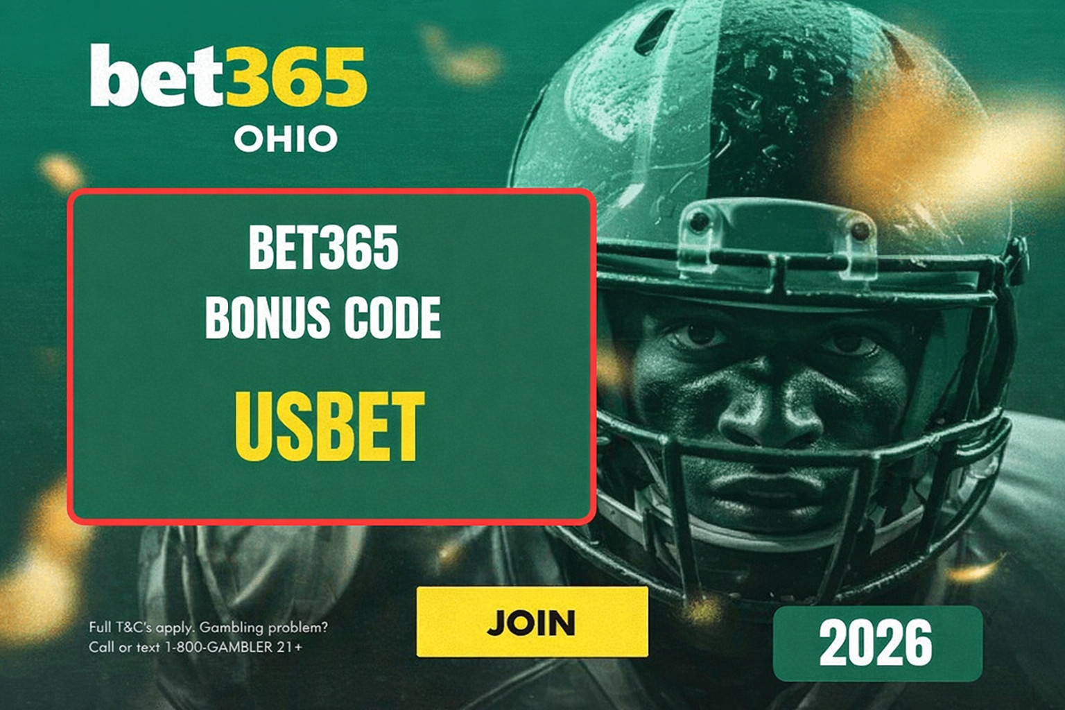 Bet365 Ohio Bonus Code 2026 is USBET