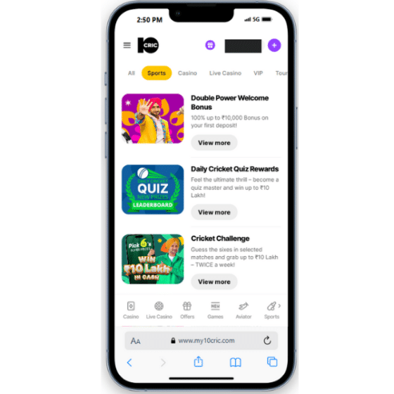 Betting Sites - 10CRIC