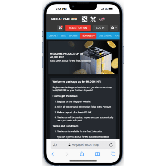 Betting Sites - Megapari