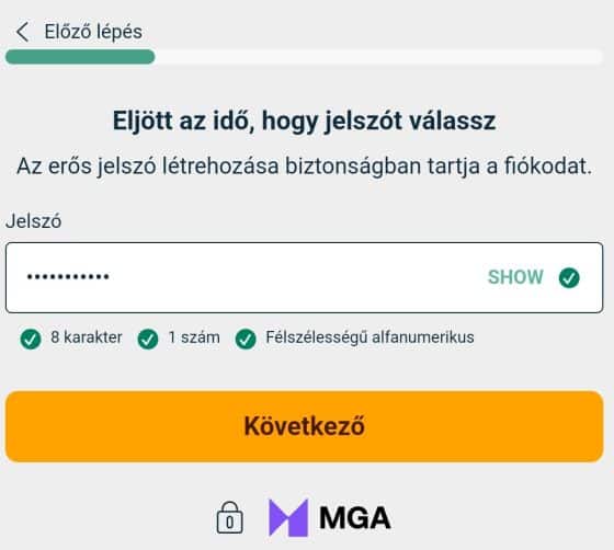 Add meg Boabet jelszavad