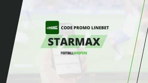 Code promo Linebet STARMAX : 100$ de bonus de bienvenue en Afrique en Avril 2026
