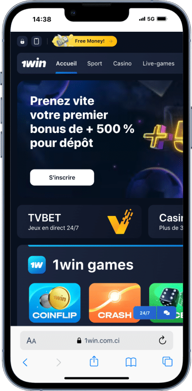 Parier sur 1win 