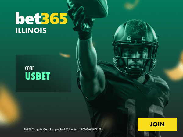 Bet365 Illinois Bonus Code USBET: Sign up for a $1000 First Bet Safety Net