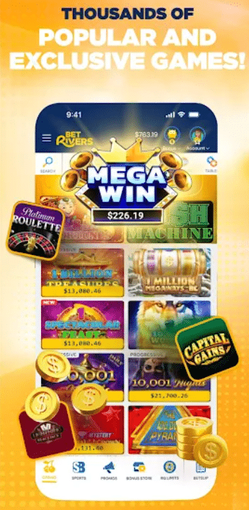 Betrivers ontario casino section