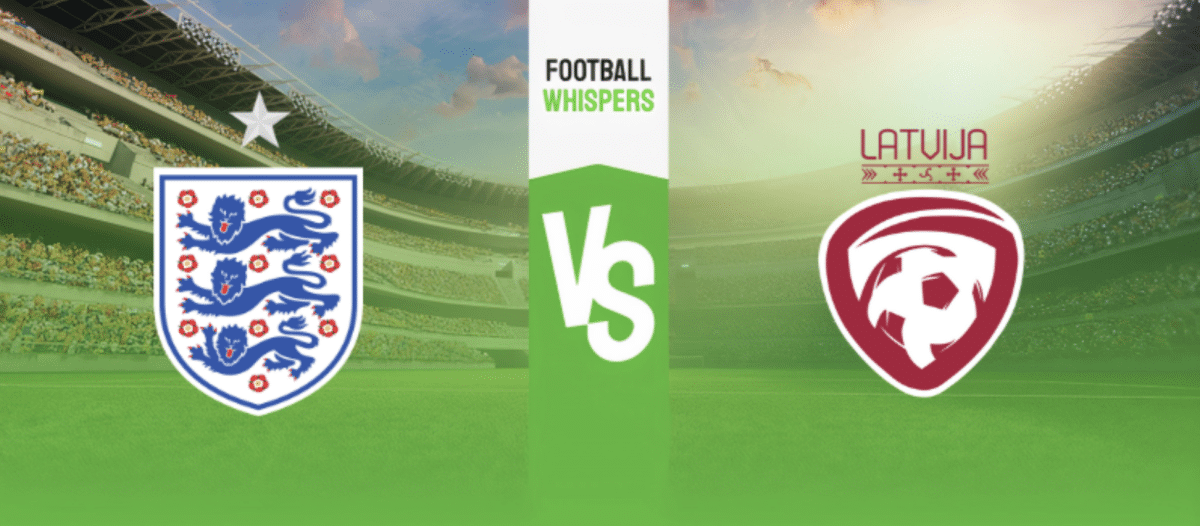 Engeland - Letland wedtips