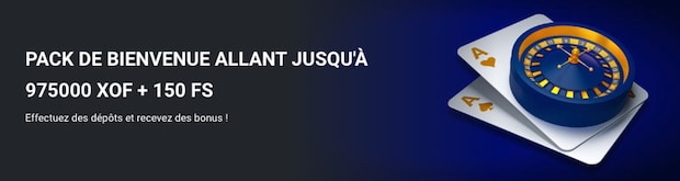 Cr&eacute;ez un compte avec le code promo Paripesa casino