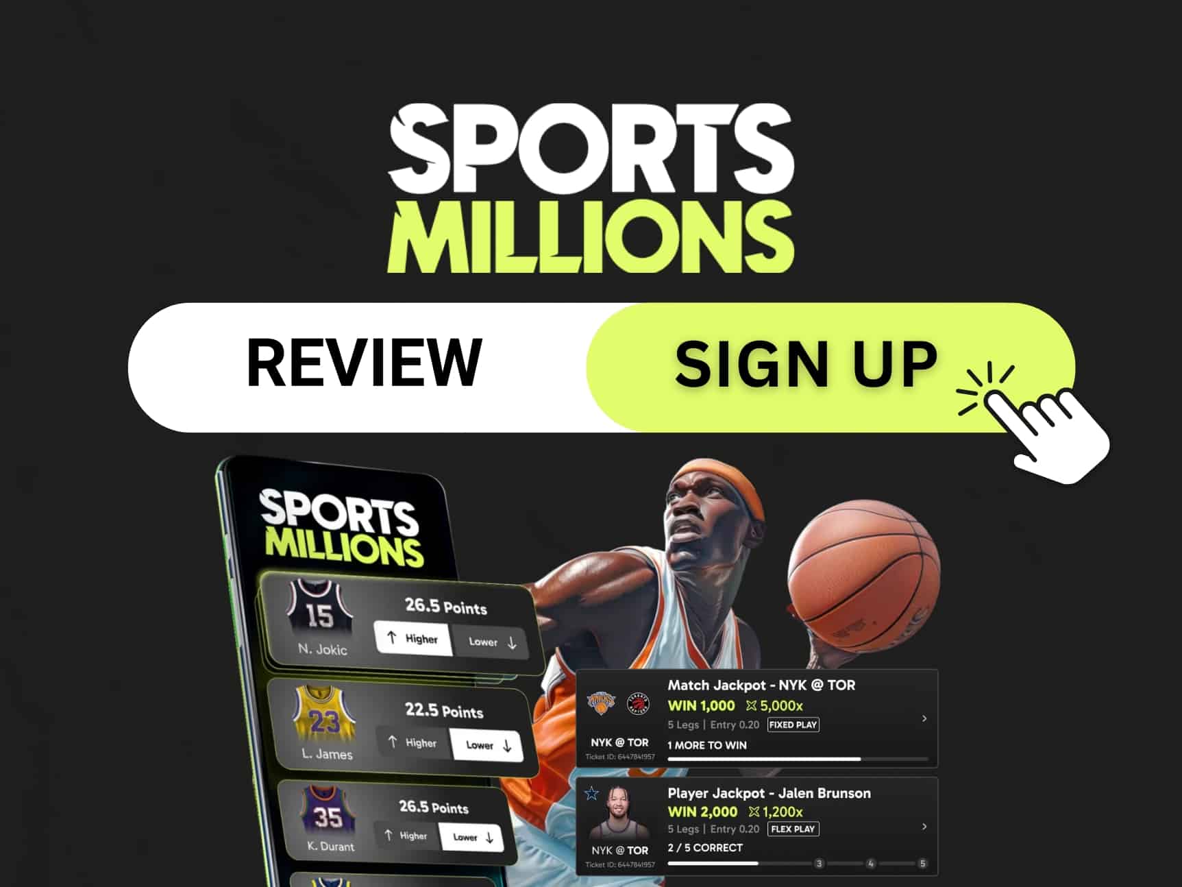 Sports Millions Casino Review: $10 Bonus, Social Sports Betting & Slots in April 2026