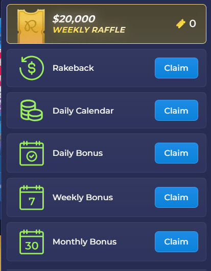 rainbet promotions and rewards