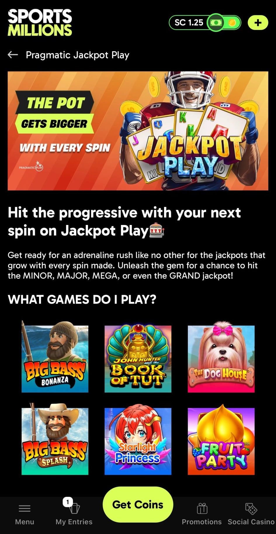 Sports Millions Casino Review