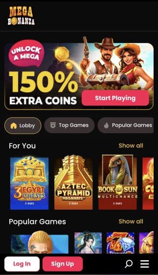 Mega bonanza referral code