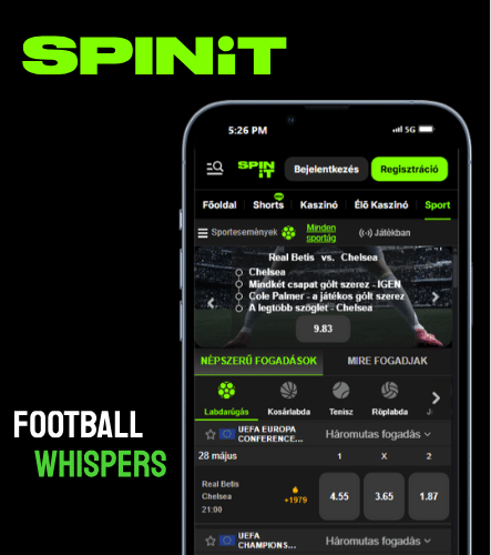 Legjobb sportfogadási alkalmazás Spinit