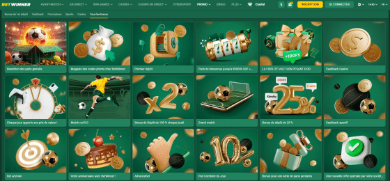 Promotions Betwinner Sport & Casino