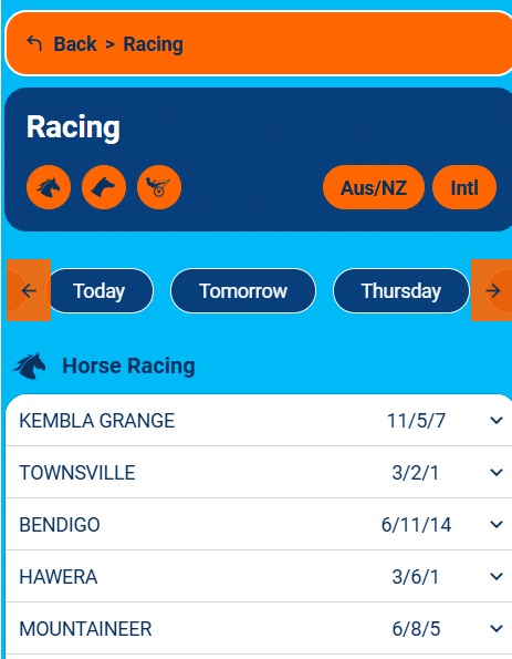 betfocus australia promo code - horse racing betting markets