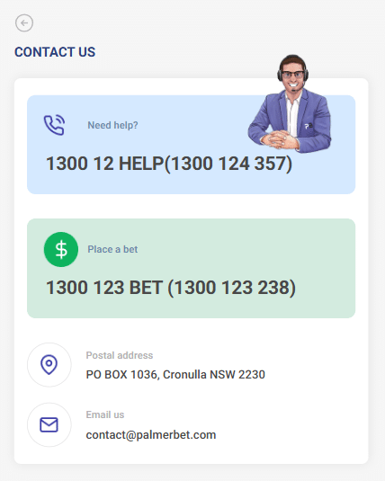 palmerbet customer service - how to get in touch