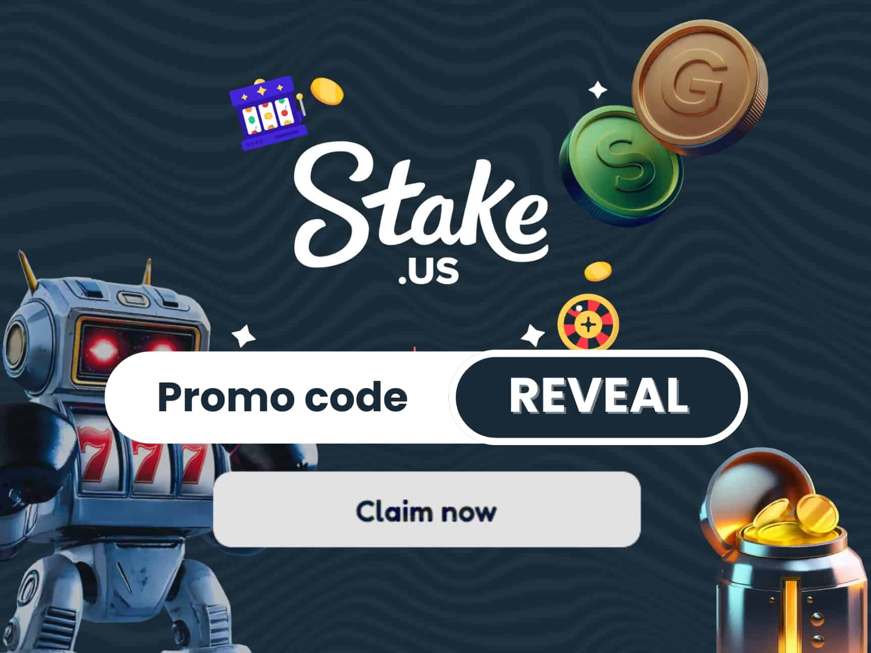 Stake US Promo Code April 2026: Get 55 Free SC + 550K GC
