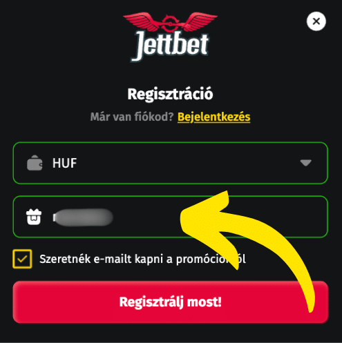 Jettbet promóciós kód