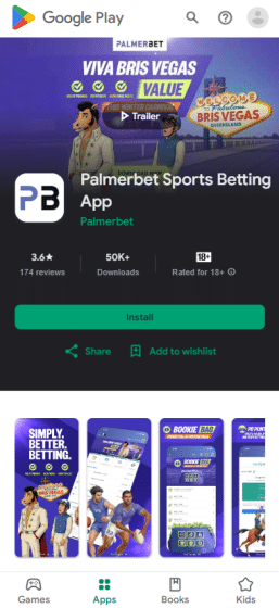 Palmerbet app review