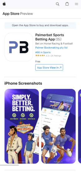 Palmerbet review app 