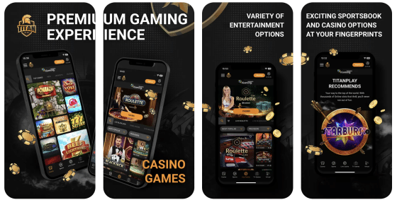 Titanplay mobile app