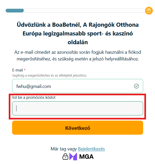 boabet promo code Boa bet promóciós kód