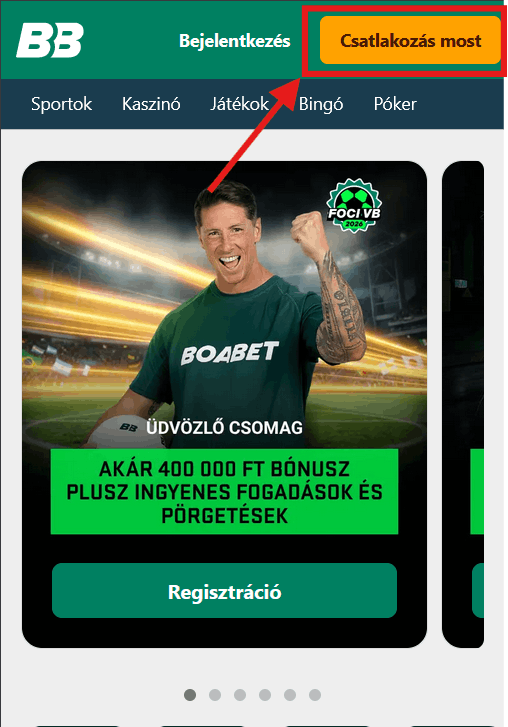 regisztraciora Boabet Boabet kattints a regisztraciora