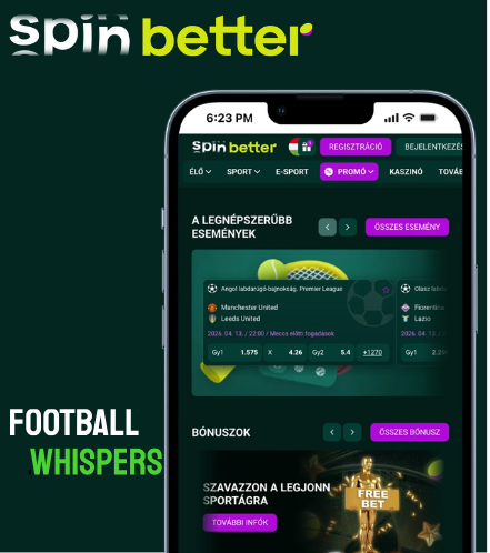 mobilalkalmazása Spinbetter