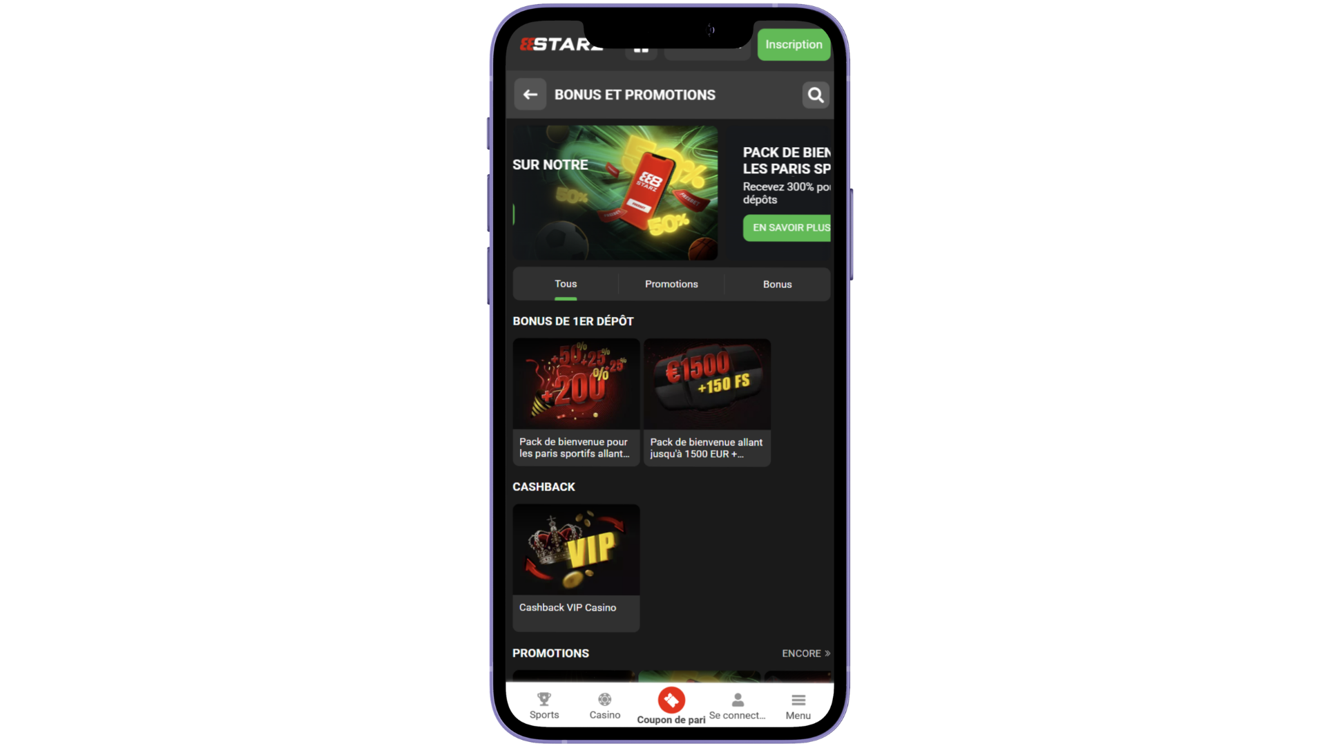 Télécharger l'app 888starz sur mobile gratuit