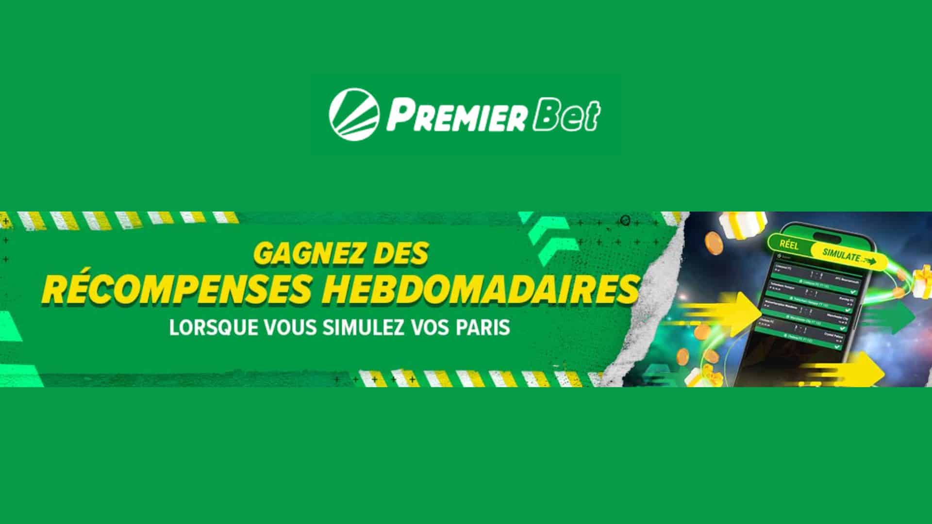 Gagnez des cadeaux en simulant vos paris sur Premier Bet