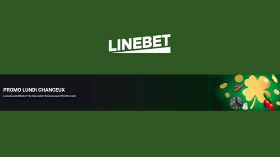 Promo lundi chanceux Linebet