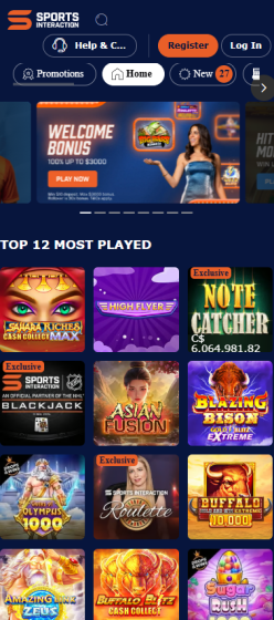 sports interaction casino 