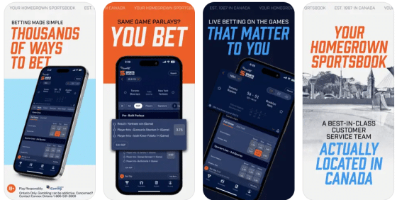 Sports interaction app