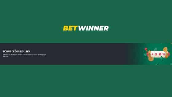 Gagnez un bonus chaque lundi sur Betwinner