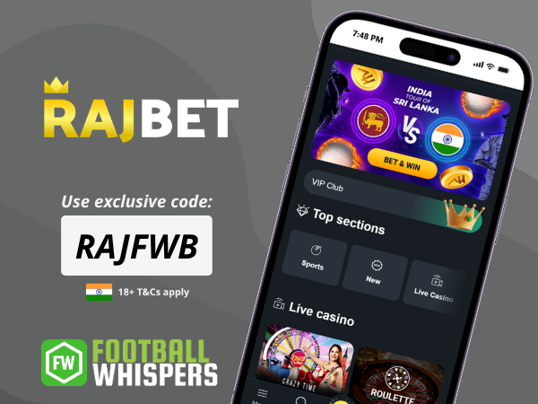 Rajbet Promo Code: RAJFWB - Claim ₹45,000 Bonus in 2026