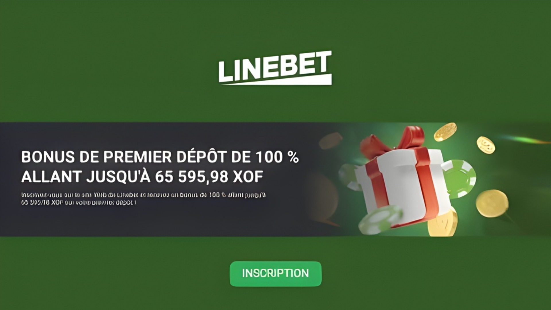Profitez d'un boost sur votre 1er pari sportif avec Linebet