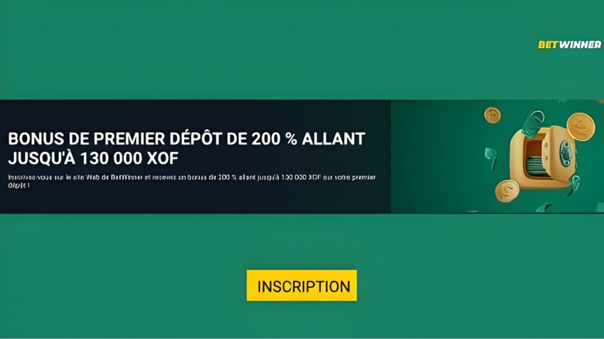 Gagnez jusqu'&agrave; 200 &euro; de bonus paris sportifs sur BetWinner