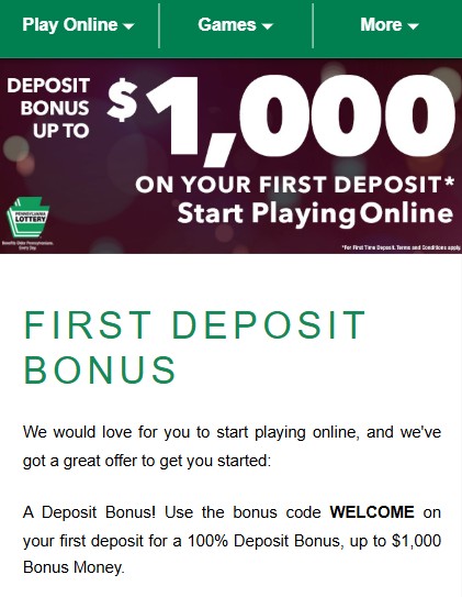 pa-lottery-first-deposit-bonus