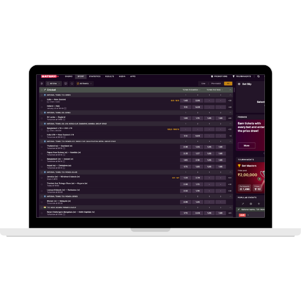 Batery Bet bet 200 get 200