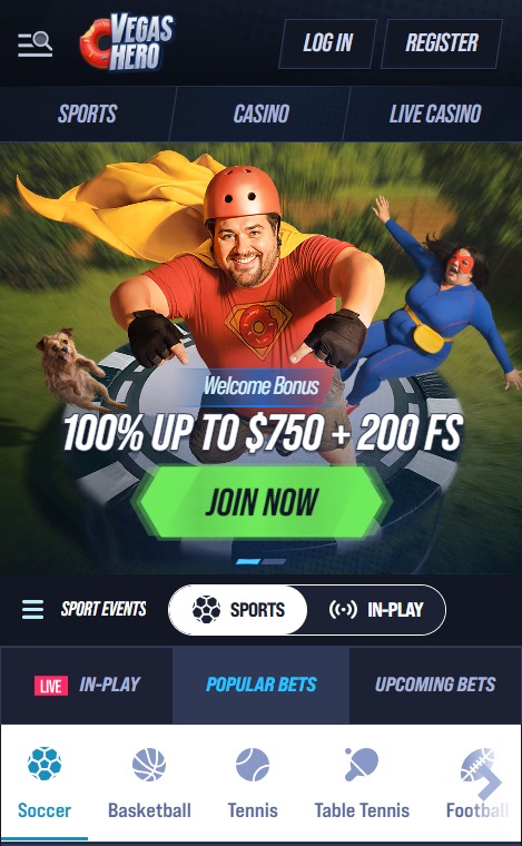 VegasHero Online Casino_ Epic Games & Top Sports Betting!