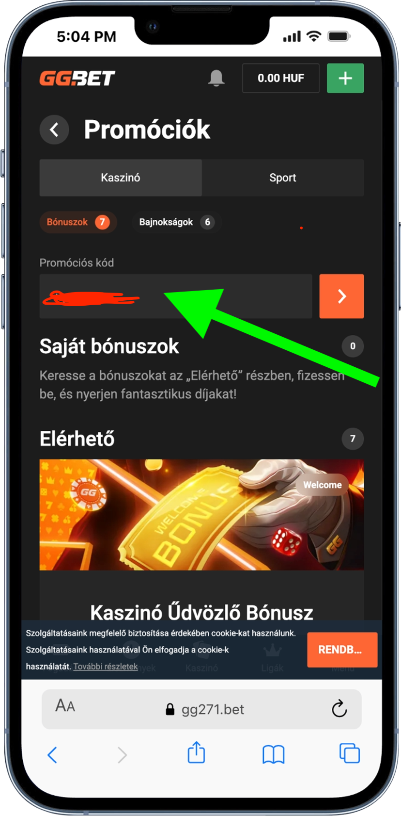 Regisztráció GGbet