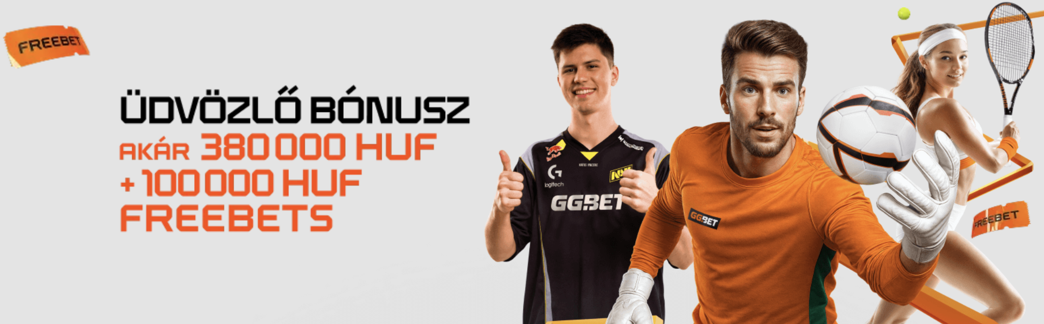 Sportfogadási Üdvözlő Bónusz GGbet promo code