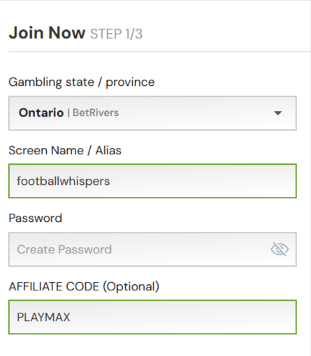 betrivers-sign-up-page