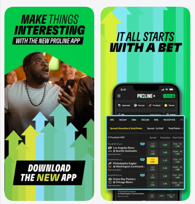 OLG Proline sportsbook app